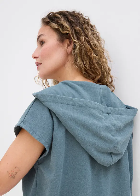 Felpa in puro cotone, bonprix