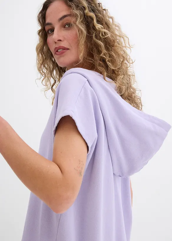 Felpa in puro cotone, bonprix