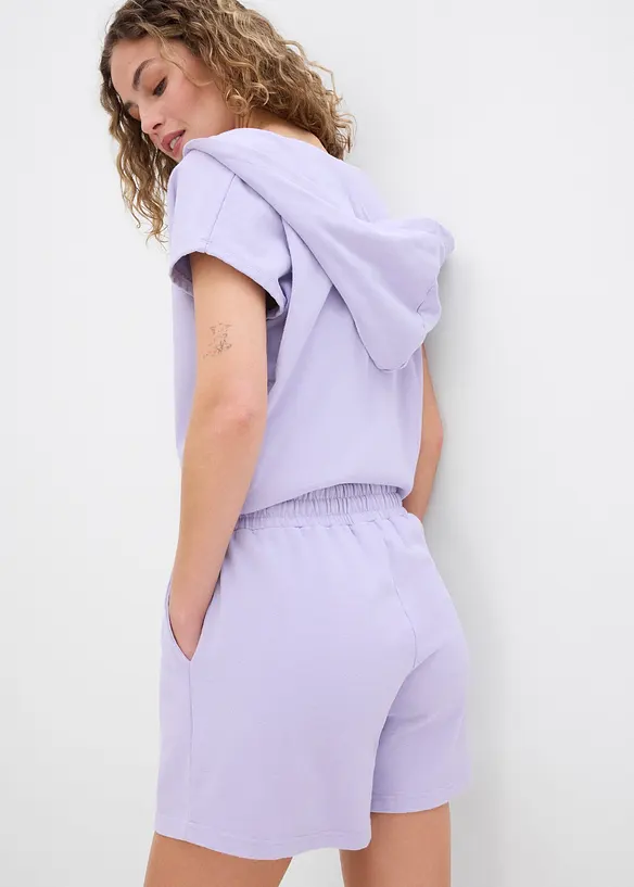 Shorts in felpa di puro cotone, bonprix