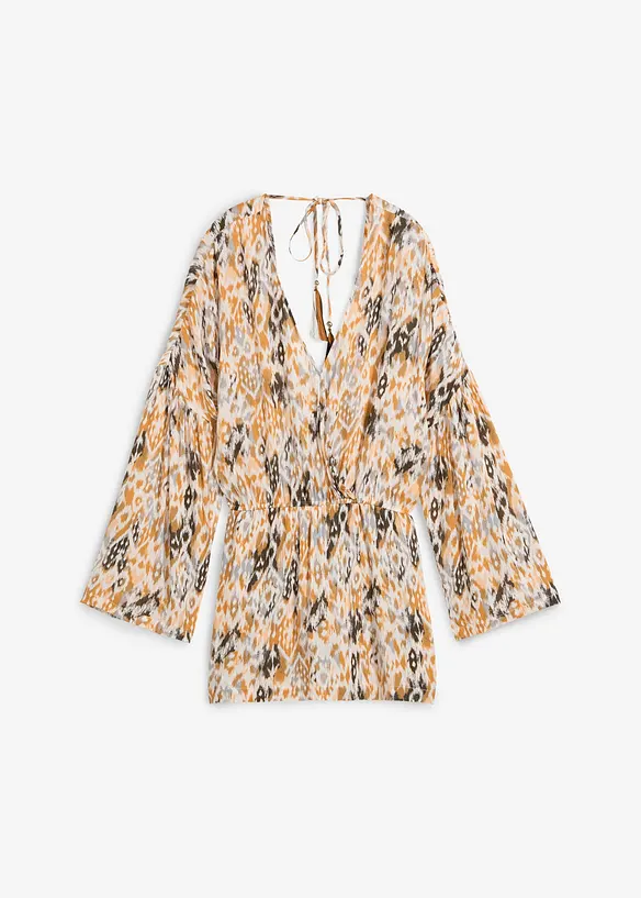Tuta elegante corta in viscosa fluente, bonprix