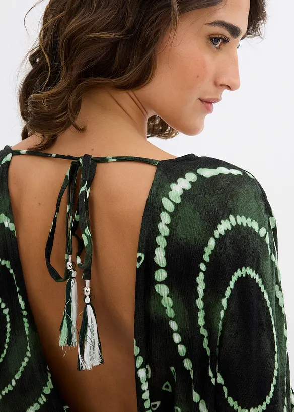 Tuta elegante corta in viscosa fluente, bonprix