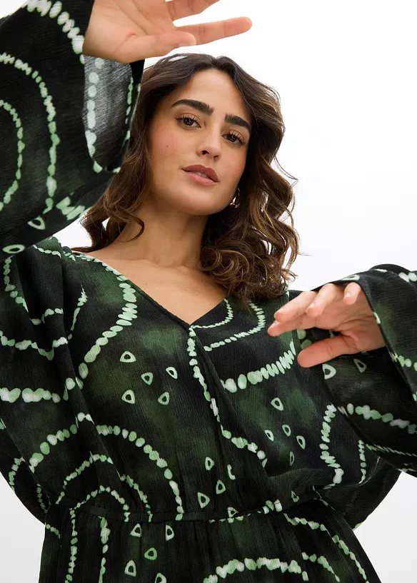 Tuta elegante corta in viscosa fluente, bonprix