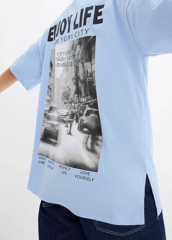 Maxi maglia in puro cotone biologico, bonprix