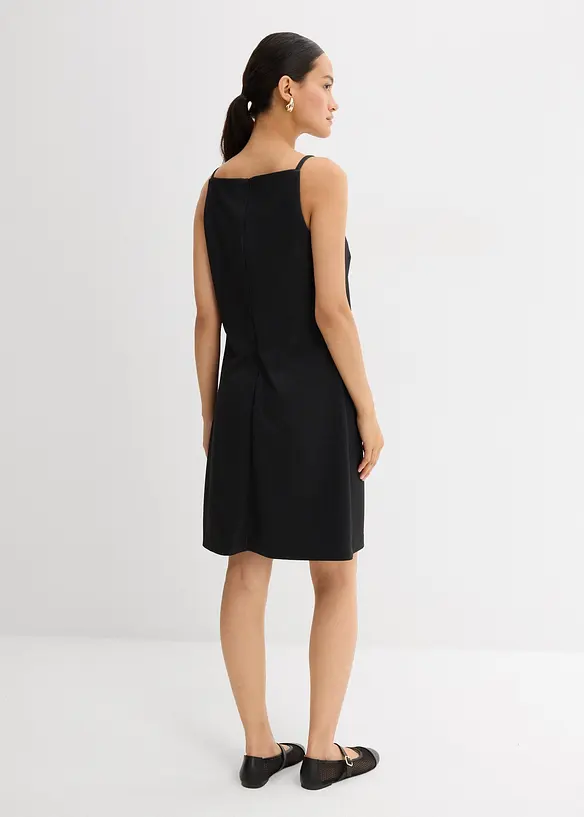 Miniabito in tessuto fluente effetto neoprene, bonprix