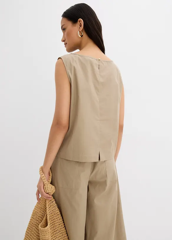 Top in puro cotone, bonprix