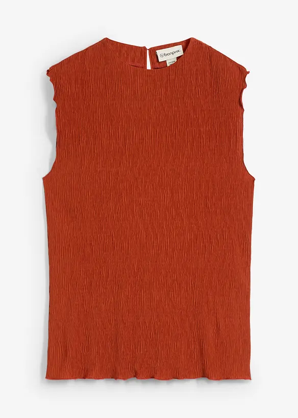 Top in crinkle strutturato, bonprix