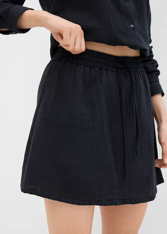 Gonna pantalone in mussola, bonprix