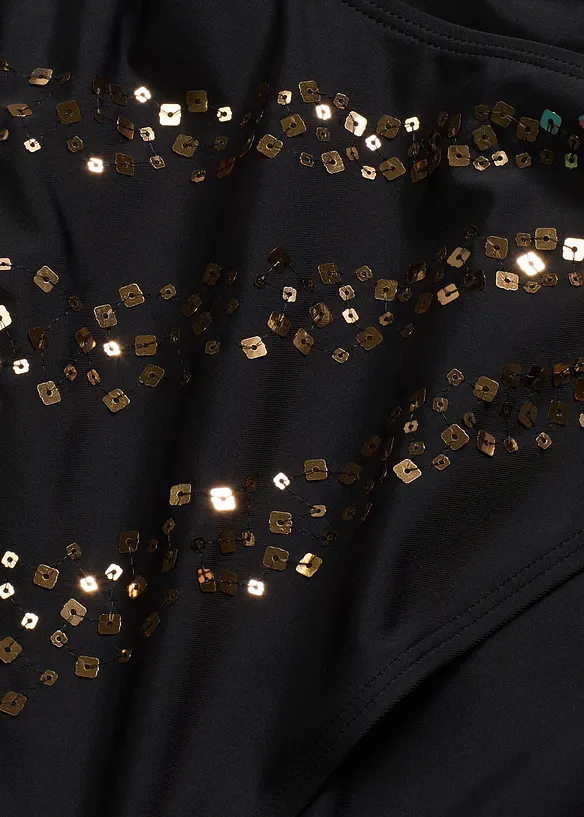 Costume intero con paillettes, bonprix
