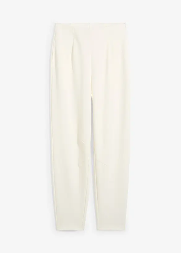 Pantaloni alla caviglia in piquet, bonprix