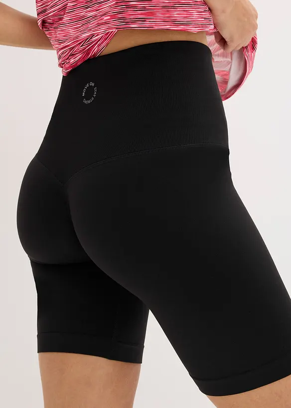 Pantaloncini scrunch senza cuciture, bonprix