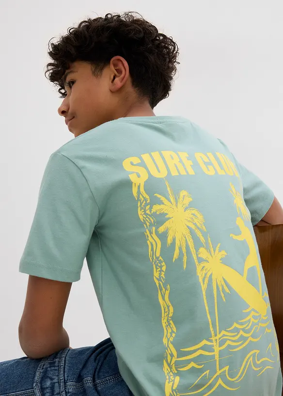 T-shirt in puro cotone, bonprix