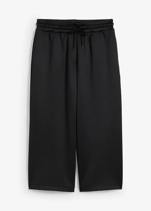 Pantaloni in jersey di interlock pesante, bonprix