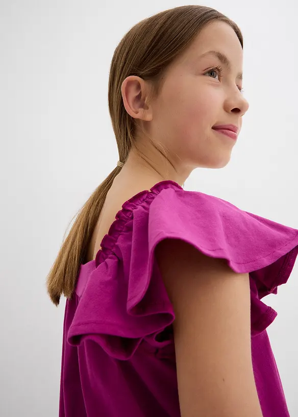 Abito in jersey di cotone biologico elasticizzato, bonprix