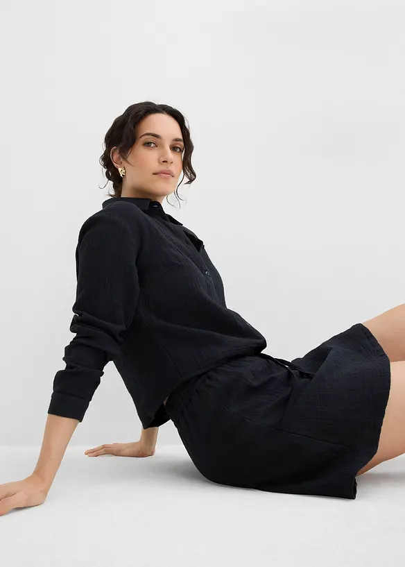 Gonna pantalone in mussola, bonprix