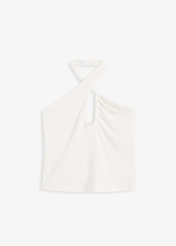 Top all'americana con spalline incrociate e cut-out, bonprix