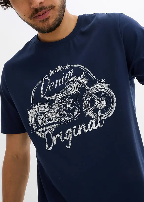 T-shirt in puro cotone, bonprix