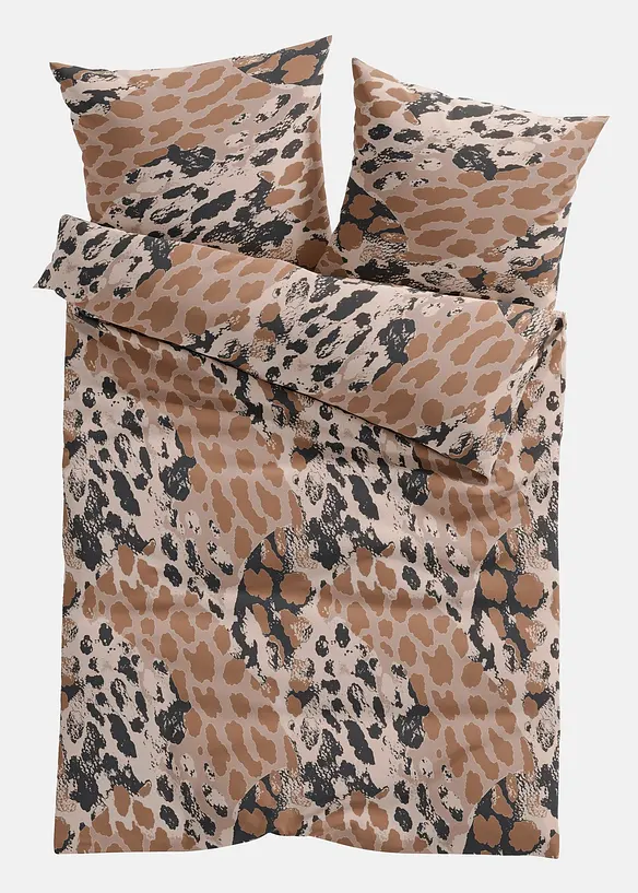 Biancheria da letto con stampa animalier, bonprix