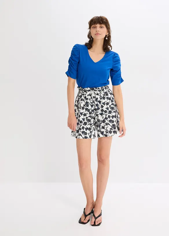 Maglia con maniche a sbuffo, bonprix