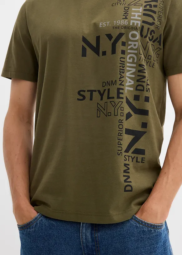 T-shirt in cotone biologico, bonprix