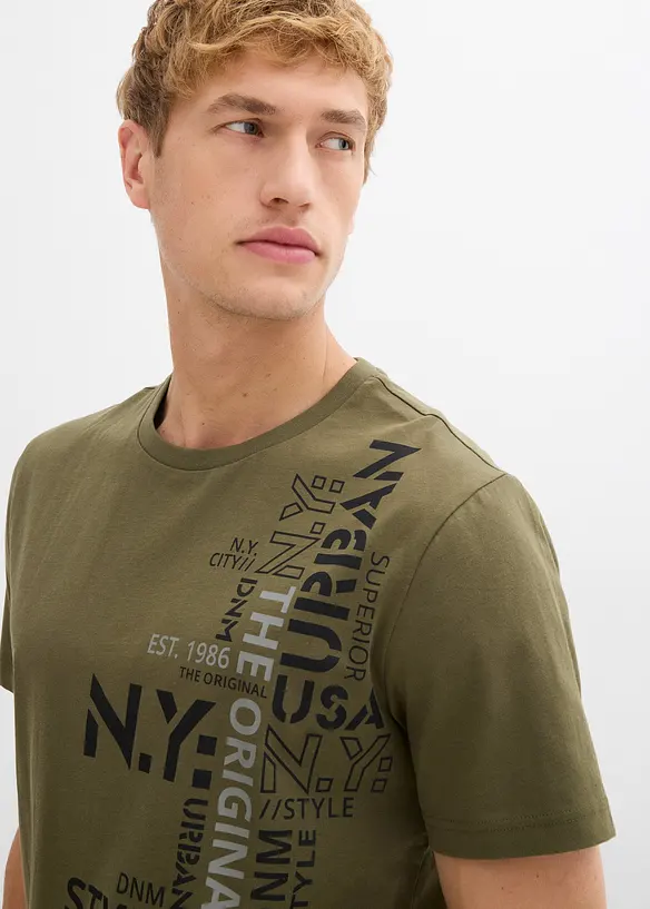 T-shirt in cotone biologico, bonprix