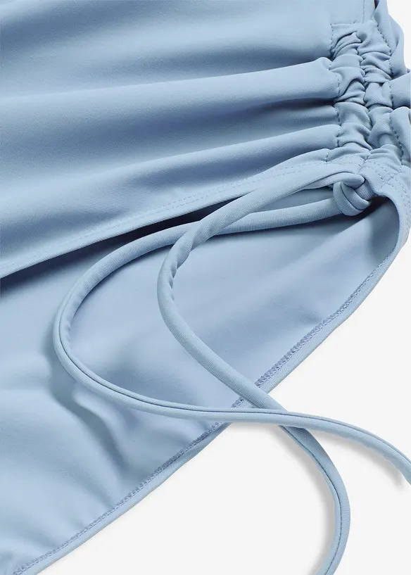 Costume intero con laccetti ed effetto modellante leggero, bonprix