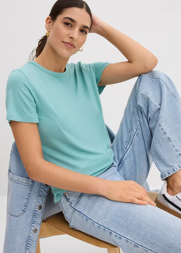T-shirt in viscosa fluente, bonprix