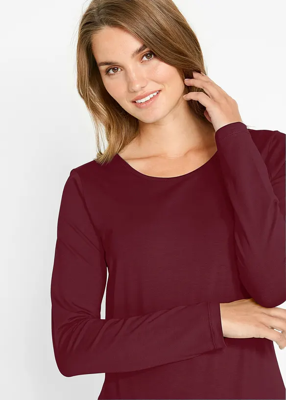 Maglia a maniche lunghe (pacco da 2), bonprix