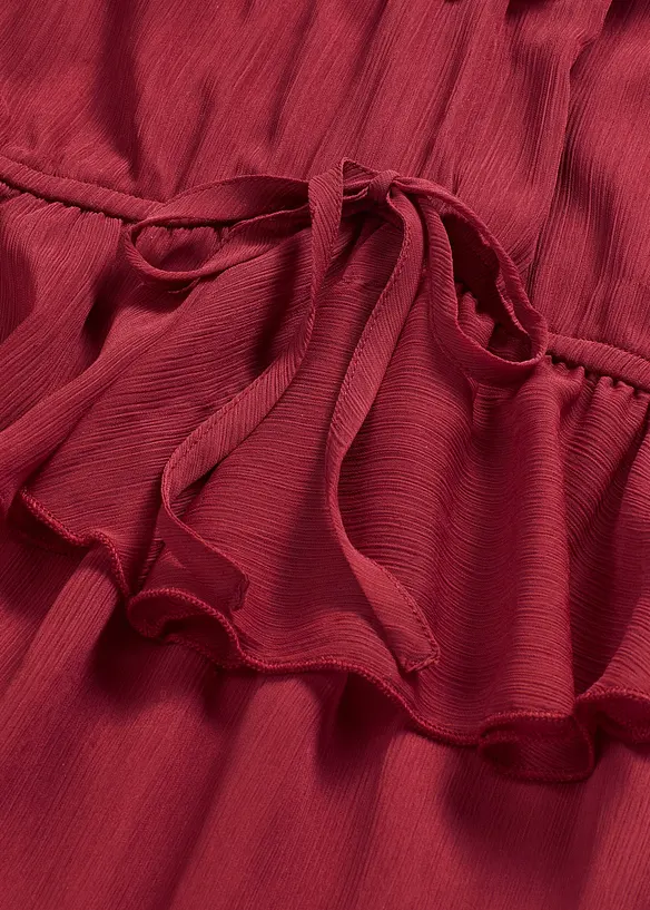 Abito di chiffon svasato, bonprix