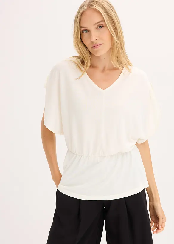 Maglia in morbido filato misto modal, bonprix