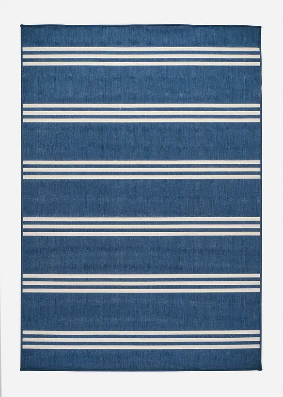 Tappeto da interno ed esterno double-face con righe, bonprix