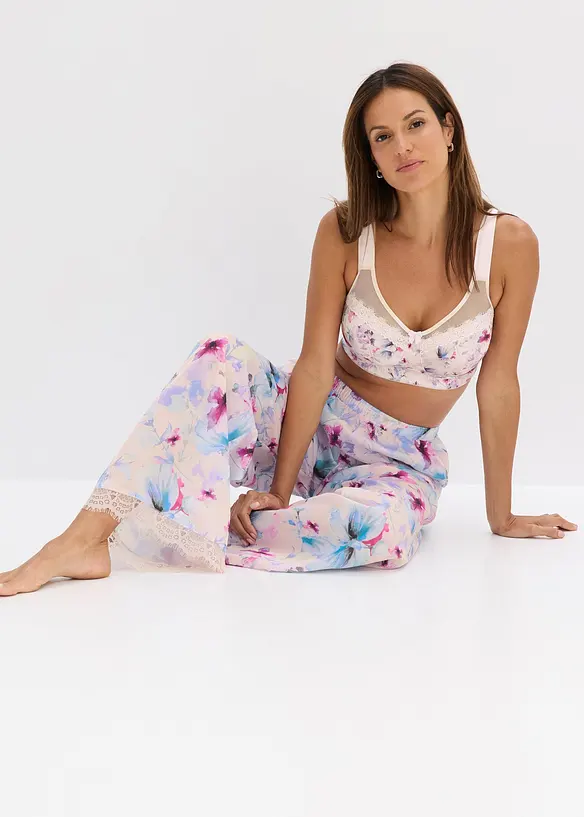 Reggiseno contenitivo senza ferretto con spalline imbottite, bonprix