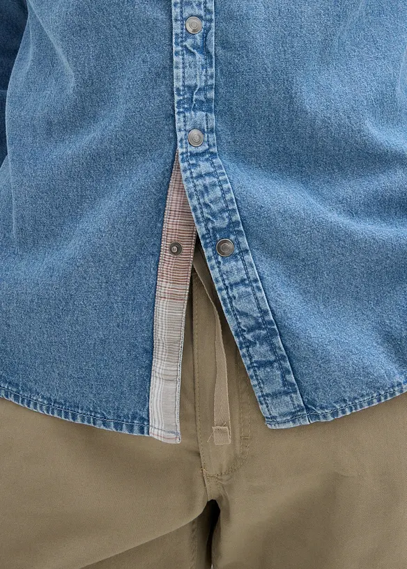 Camicia in jeans di puro cotone, bonprix