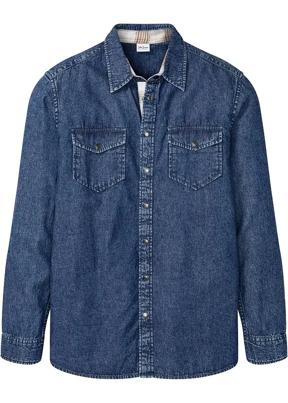 Camicia in jeans di puro cotone, bonprix