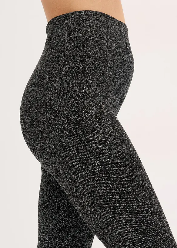 Leggings termici con fili glitterati, bonprix
