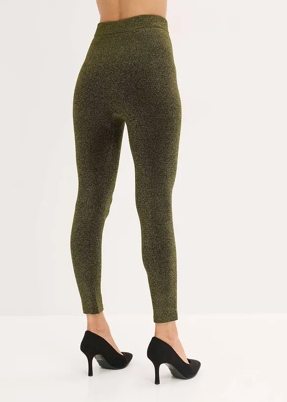 Leggings termici con fili glitterati, bonprix