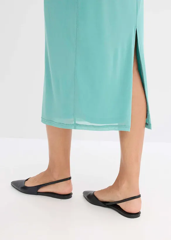 Abito lungo con scollatura profonda, bonprix