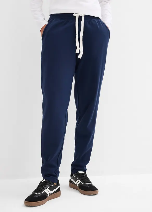 Pantaloni in felpa con cinta comoda, bonprix