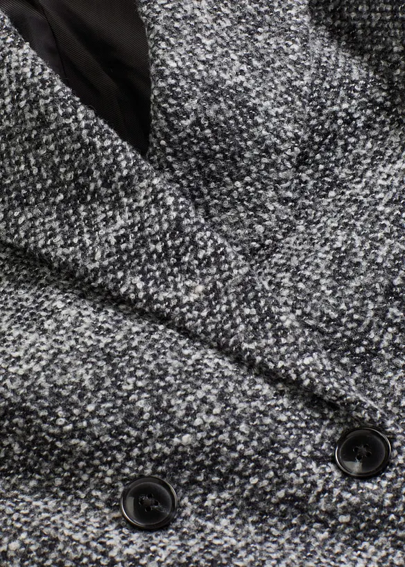 Cappotto corto in simil lana, bonprix