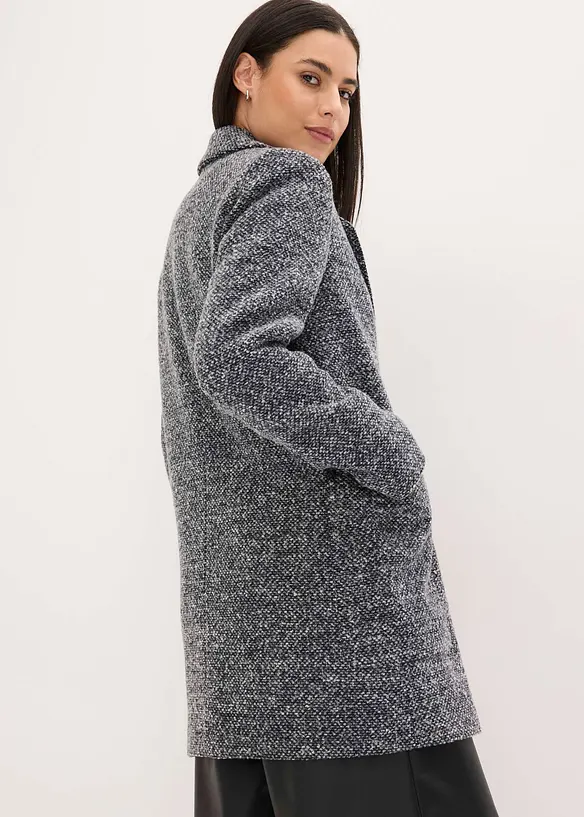 Cappotto corto in simil lana, bonprix