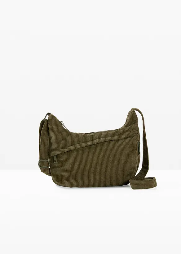 Borsa a tracolla in velluto, bonprix