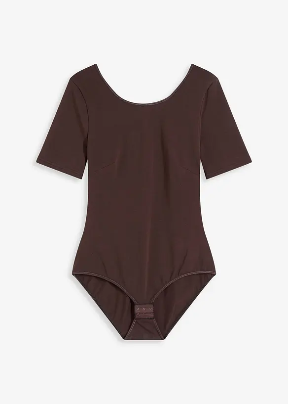 Body a mezze maniche con cotone, bonprix