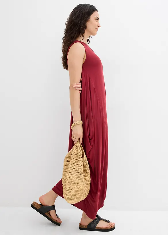 Abito lungo di jersey extra largo, bonprix