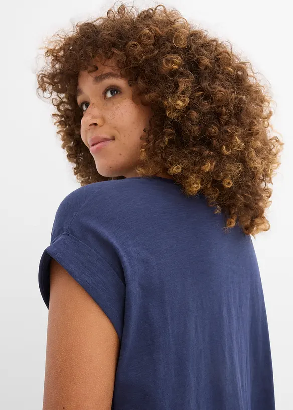 Maglia lunga in puro cotone (pacco da 2), bonprix