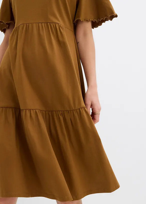 Abito in jersey di puro cotone, bonprix