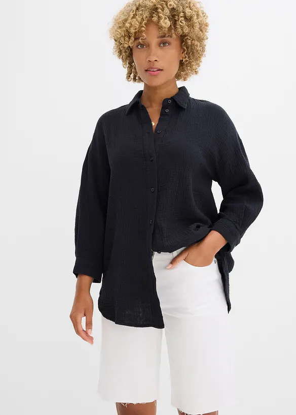 Camicia in mussola, bonprix