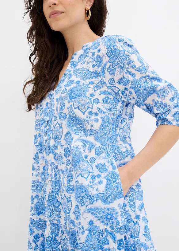 Tunica lunga in puro cotone, bonprix
