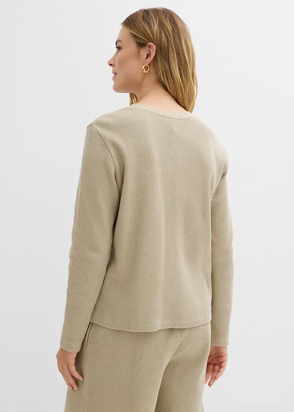 Cardigan in puro cotone, bonprix