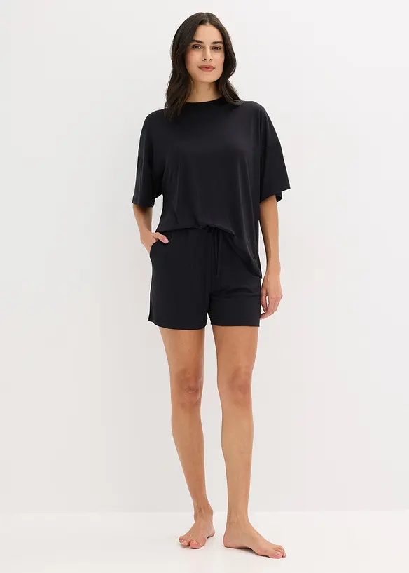 Pigiama estivo oversize in modal morbido, bonprix