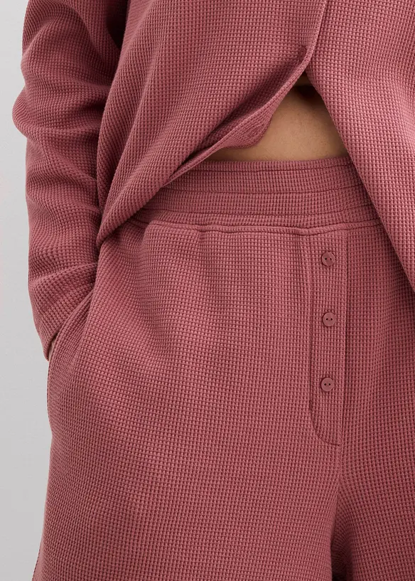 Shorts in puro cotone con elastico in vita, bonprix