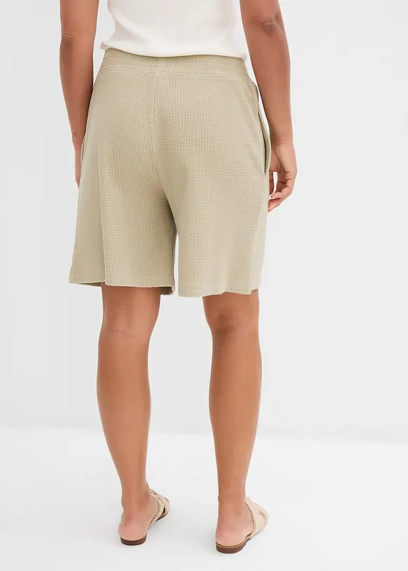 Shorts in puro cotone con elastico in vita, bonprix